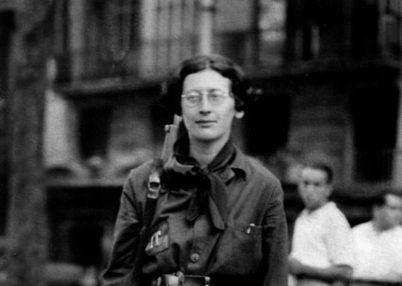 Simone Weil (1909-1943) kao učesnica Španskog građanskog rata 1936, foto: Apic/Getty Images