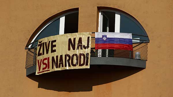 Prvi stih slovenačke himne, Ljubljana, foto: chripell/Wikimedia Commons