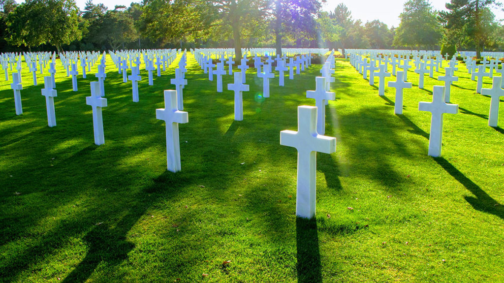Američko groblje u Normandiji, Colleville-sur-Mer, foto: Neda Radulović-Viswanatha