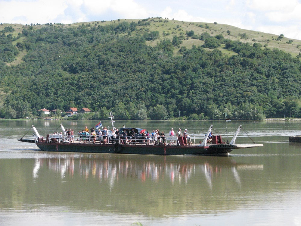 Skela na Dunavu kod Stare Palanke, 2016.