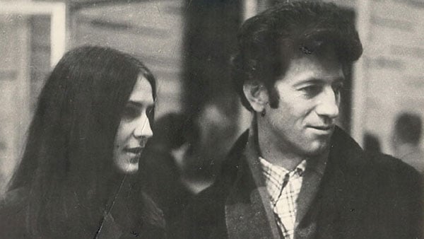 Danilo Kiš i Mirjana Miočinović 1968. u Beogradu