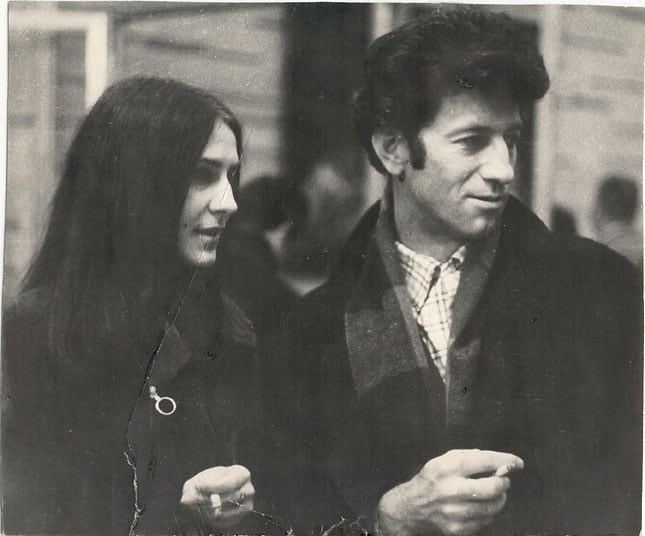 Danilo Kiš i Mirjana Miočinović 1968. u Beogradu Danilo Kiš i Mirjana Miočinović 1968. u Beogradu
